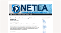 Desktop Screenshot of netla.dk