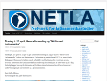 Tablet Screenshot of netla.dk